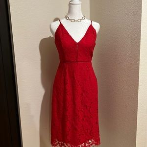 ASTR the label red dress